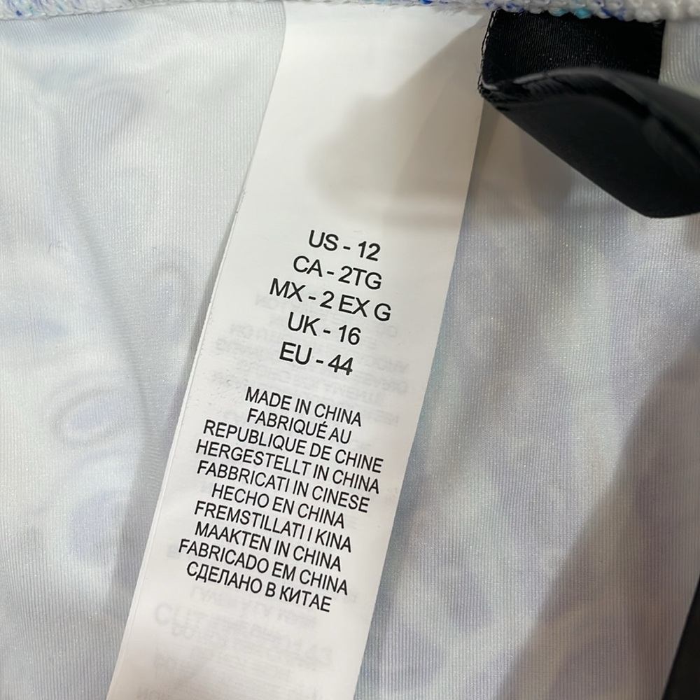 NWT La Blanca Beyond The Pacific Side-Tie Bikini Bottom Size 12 - Picture 7 of 11